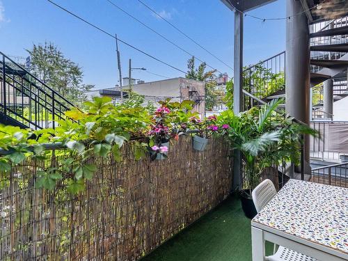 Balcony - 102-61 Rue Bélanger, Montréal (Rosemont/La Petite-Patrie), QC - Outdoor