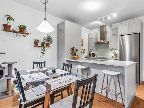 Kitchen - 102-61 Rue Bélanger, Montréal (Rosemont/La Petite-Patrie), QC - Indoor Photo Showing Dining Room