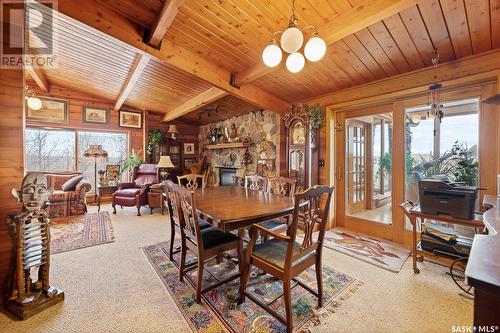 Ripplinger Acreage, Lumsden Rm No. 189, SK - Indoor Photo Showing Dining Room