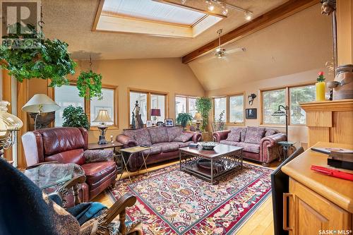 Ripplinger Acreage, Lumsden Rm No. 189, SK - Indoor Photo Showing Living Room