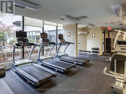 1502 - 65 Spring Garden Avenue, Toronto, ON - Indoor Photo Showing Gym Room