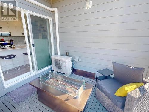 402-7175 Duncan Street, Powell River, BC - Outdoor With Deck Patio Veranda With Exterior