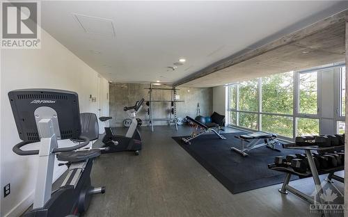 201 Parkdale Avenue Unit#1504, Ottawa, ON - Indoor Photo Showing Gym Room