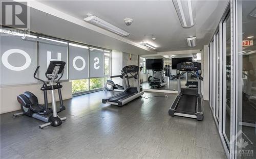 201 Parkdale Avenue Unit#1504, Ottawa, ON - Indoor Photo Showing Gym Room