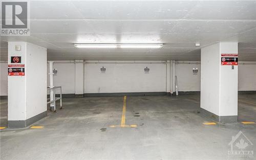 visitor parking. - 201 Parkdale Avenue Unit#1504, Ottawa, ON - Indoor Photo Showing Garage