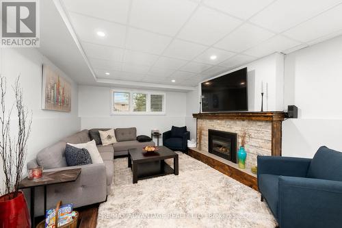 260 Seldon Street, Zorra (Thamesford), ON - Indoor Photo Showing Living Room With Fireplace