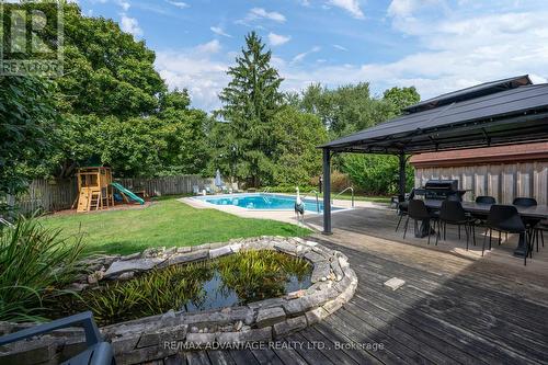 260 Seldon Street, Zorra (Thamesford), ON - Outdoor With In Ground Pool With Deck Patio Veranda