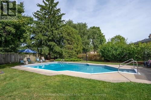 260 Seldon Street, Zorra (Thamesford), ON - Outdoor With In Ground Pool With Backyard