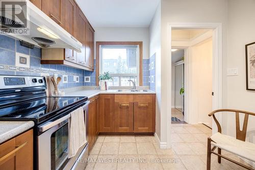 29 Twenty Second Street, Toronto, ON - Indoor Photo Showing Kitchen With Double Sink