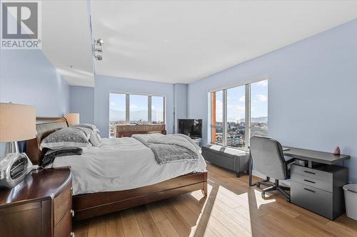 1160 Bernard Avenue Unit# 1209, Kelowna, BC - Indoor Photo Showing Bedroom