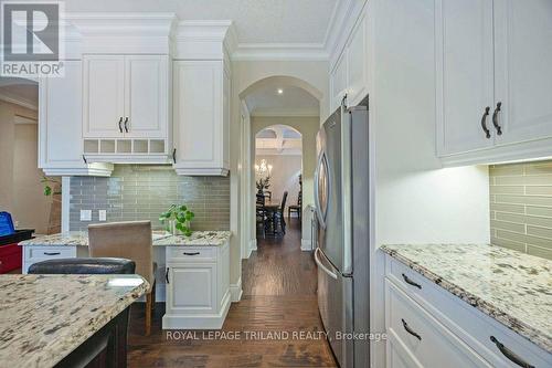 1520 Jim Allen Way, London, ON - Indoor Photo Showing Kitchen With Upgraded Kitchen