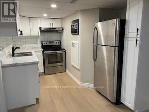 Lower - 703 Cowan Circle, Pickering, ON - Indoor Photo Showing Kitchen With Double Sink