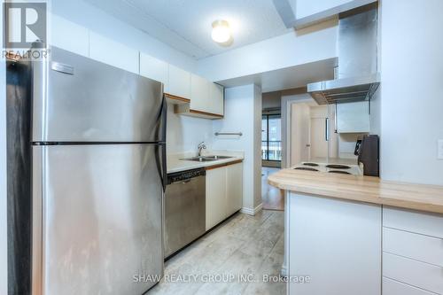 202 - 87 Duke Street, Hamilton, ON - Indoor Photo Showing Kitchen With Double Sink