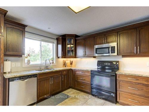 132 Schmidt Dr, Wellington North, ON - Indoor Photo Showing Kitchen With Double Sink