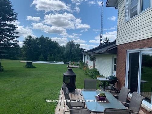 476345 3Rd. Line, Melancthon, ON - Outdoor With Deck Patio Veranda