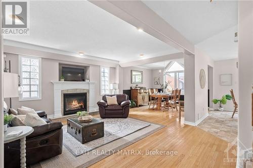 288 Stiver Street, Russell, ON - Indoor Photo Showing Living Room With Fireplace