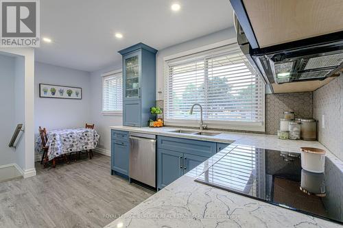 121 Evelyn Street, Brant, ON - Indoor Photo Showing Kitchen With Double Sink