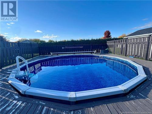 5 Richard Road, Drummond, NB - Outdoor With Above Ground Pool With Backyard