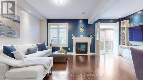 14 Kawana Road, Brampton, ON - Indoor Photo Showing Living Room With Fireplace