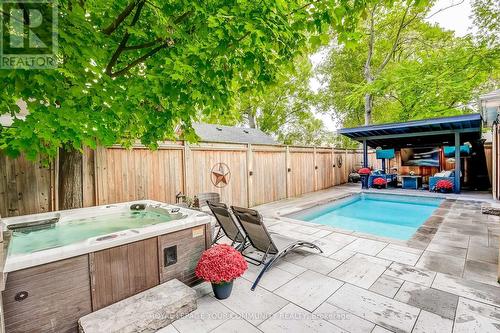 34 Washington Street, Markham, ON - Outdoor With In Ground Pool