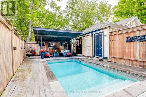 34 Washington Street, Markham, ON - Outdoor With In Ground Pool With Exterior