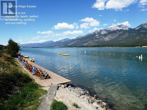 6823 Columbia Ridge  Drive, Fairmont Hot Springs, BC - Outdoor With Body Of Water With View