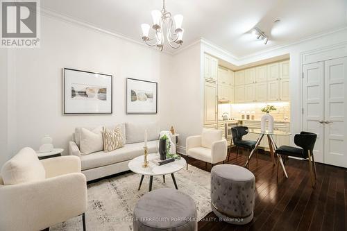 408 - 22 Leader Lane, Toronto, ON - Indoor Photo Showing Living Room