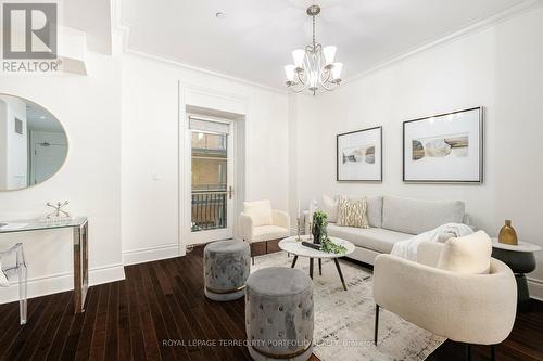 408 - 22 Leader Lane, Toronto, ON - Indoor Photo Showing Living Room