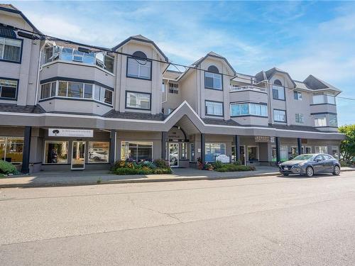 304-9717 Third St, Sidney, BC - Outdoor With Balcony With Facade