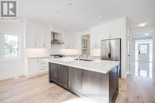 67 Palmira Drive, Georgina, ON - Indoor Photo Showing Kitchen With Double Sink With Upgraded Kitchen