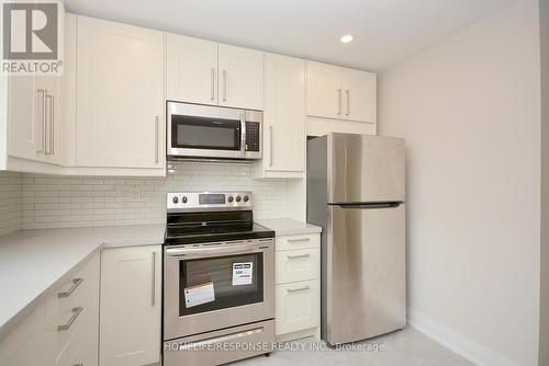 Lower - 36 Bowshelm Court, Mississauga, ON - Indoor Photo Showing Kitchen With Stainless Steel Kitchen