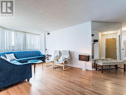 1402 - 8 Lisa Street E, Brampton, ON - Indoor Photo Showing Living Room