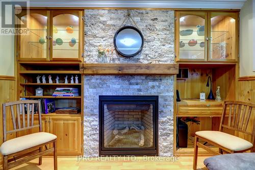 57 Delrex Boulevard, Halton Hills, ON - Indoor With Fireplace