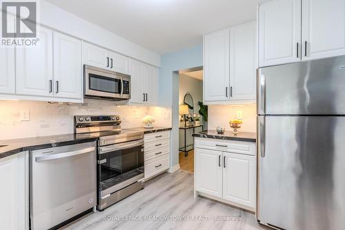 44 - 3665 Flamewood Drive, Mississauga, ON - Indoor Photo Showing Kitchen With Stainless Steel Kitchen With Upgraded Kitchen