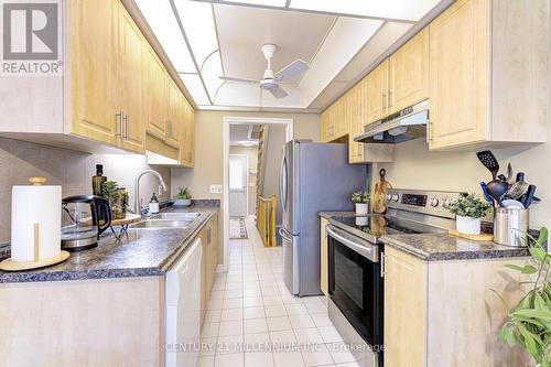 48 Heathcliffe Square, Brampton, ON - Indoor Photo Showing Kitchen With Double Sink