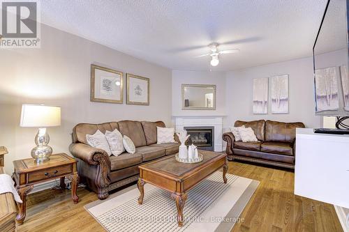 48 Heathcliffe Square, Brampton, ON - Indoor Photo Showing Living Room With Fireplace