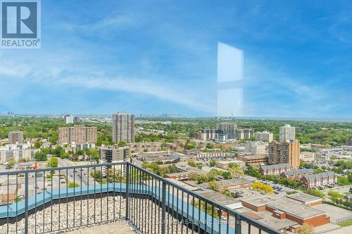 1808 - 115 Hillcrest Avenue, Mississauga, ON - Outdoor With View