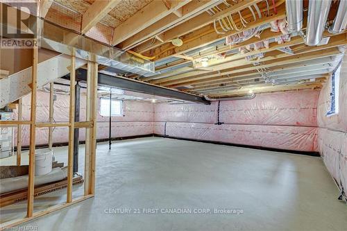 124 Basil Crescent, Middlesex Centre (Ilderton), ON - Indoor Photo Showing Basement