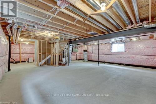 124 Basil Crescent, Middlesex Centre (Ilderton), ON - Indoor Photo Showing Basement