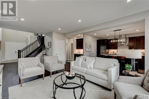 124 Basil Crescent, Middlesex Centre (Ilderton), ON - Indoor Photo Showing Living Room