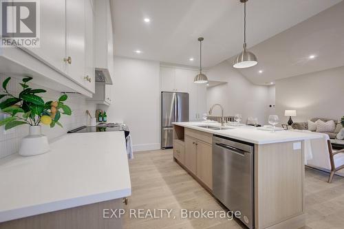 19 Carriage Crossing, Mapleton, ON - Indoor Photo Showing Kitchen With Double Sink With Upgraded Kitchen