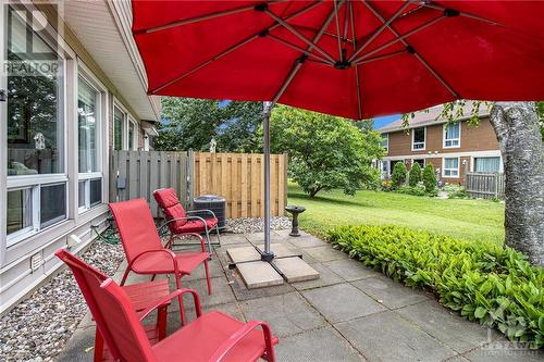 This thoughtfully laid-out area provides the ideal setting for outdoor seating or dining, making it perfect for entertaining guests or enjoying quiet meals al fresco. - 4629 Carrington Place, Ottawa, ON - Outdoor With Deck Patio Veranda With Exterior