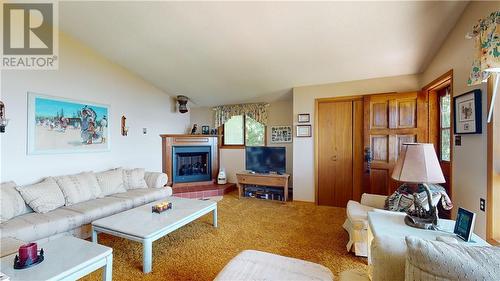 240 Rosewood Lane, Sheguiandah, Manitoulin Island, ON - Indoor Photo Showing Living Room With Fireplace