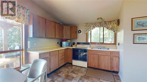 240 Rosewood Lane, Sheguiandah, Manitoulin Island, ON - Indoor Photo Showing Kitchen With Double Sink