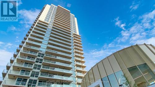 309 - 27 Mcmahon Drive, Toronto, ON - Outdoor With Balcony With Facade