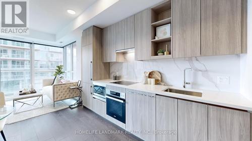 309 - 27 Mcmahon Drive, Toronto, ON - Indoor Photo Showing Kitchen