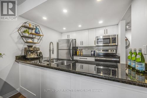 12 - 98 Redpath Avenue, Toronto, ON - Indoor Photo Showing Kitchen With Stainless Steel Kitchen With Double Sink With Upgraded Kitchen