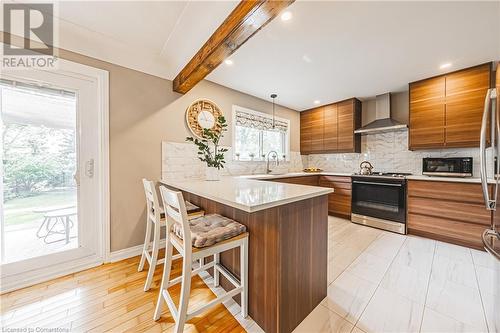 1105 Nebo Road, Hamilton, ON - Indoor Photo Showing Kitchen