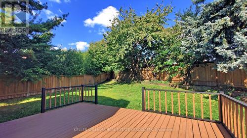 11 Abell Drive, Brampton, ON - Outdoor With Deck Patio Veranda With Backyard