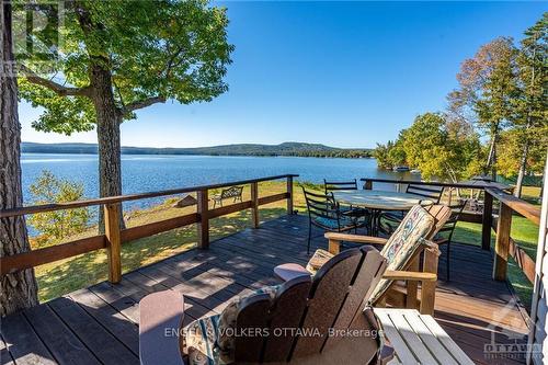 5349 Calabogie Road, Greater Madawaska, ON - Outdoor With Body Of Water With Deck Patio Veranda With View